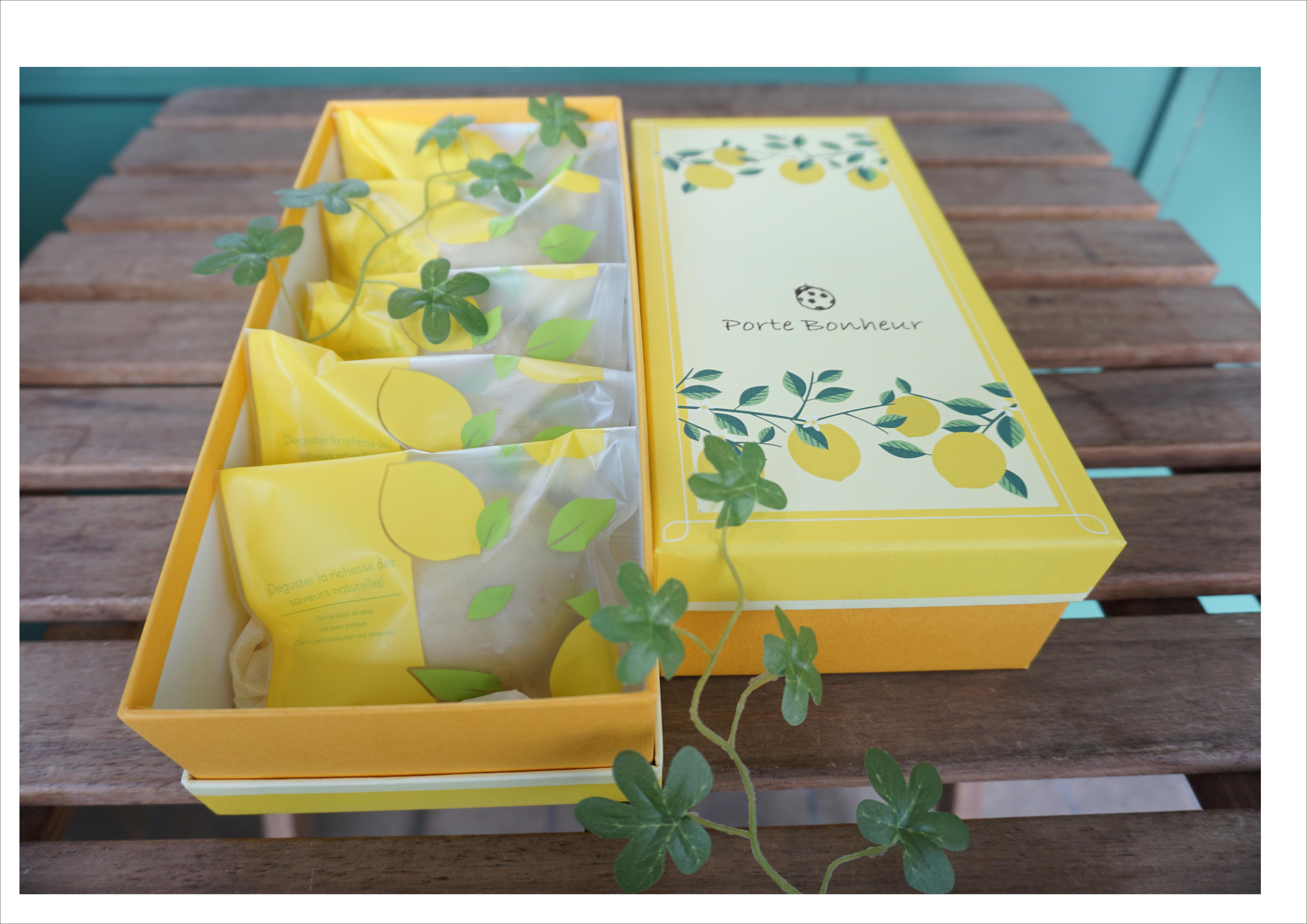 レモンケーキ 5個入り – Pâtisserie Porte Bonheur